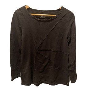 Neon Buddha Black Long Sleeved Tunic Size Large